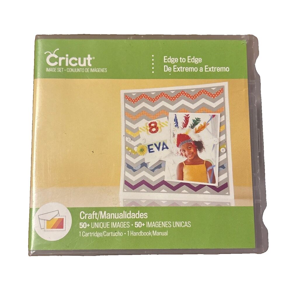 Provo Craft Cricut Edge to Edge Cartridge Model 2002147 Background Patterns